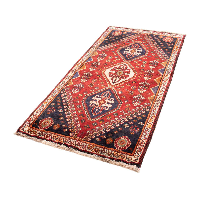 Alfombra de pasillo Alfombra persa - Nómada - 172 x 83 cm - rojo oscuro