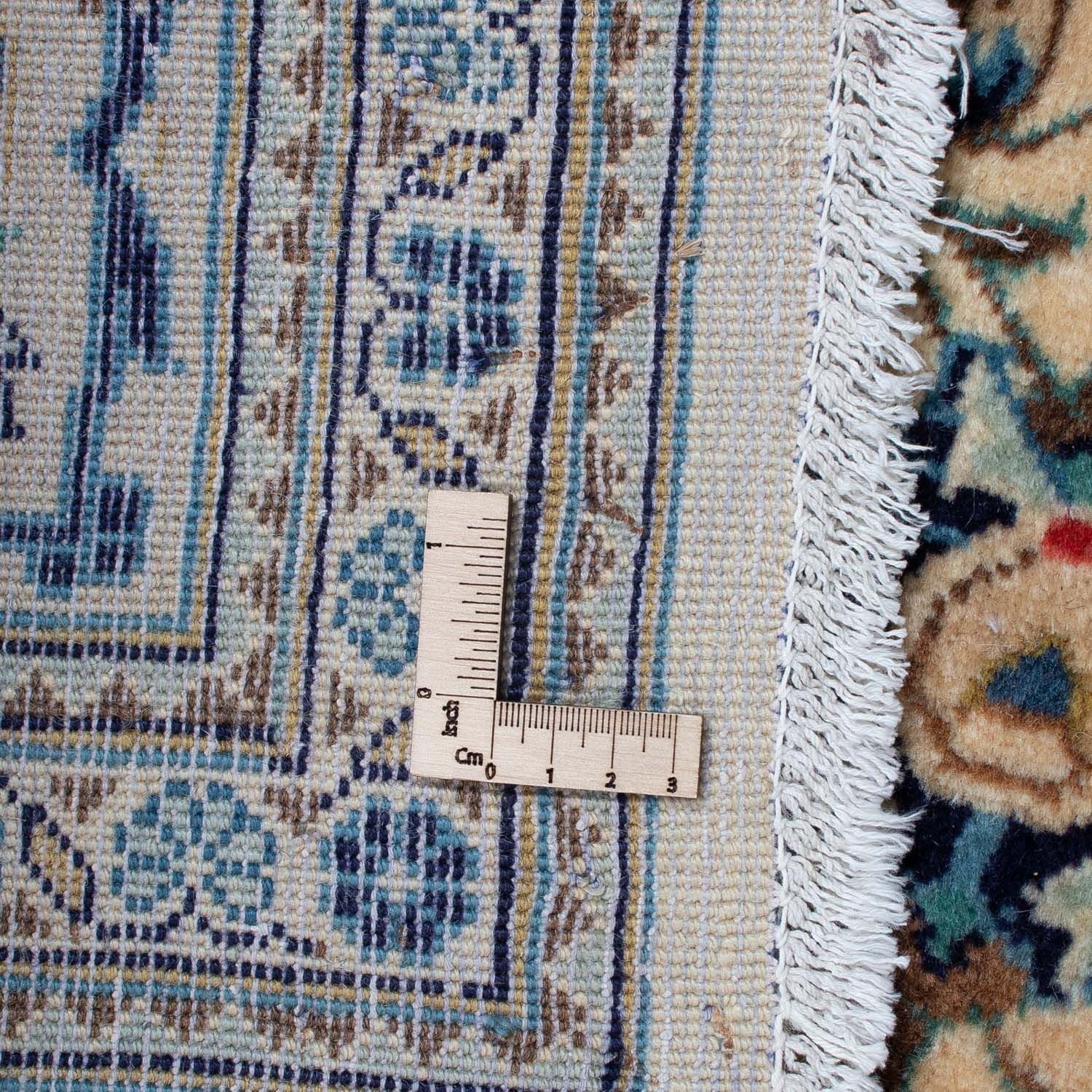 Alfombra persa - Keshan - 291 x 197 cm - beige