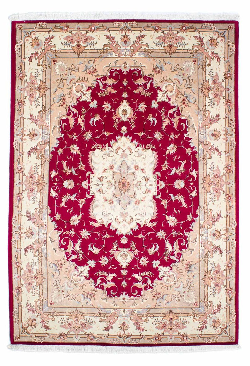 Alfombra Persa - Tabriz - Real - 235 x 164 cm - rojo