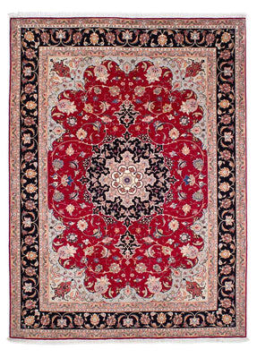 Alfombra Persa - Tabriz - Real - 240 x 175 cm - rojo