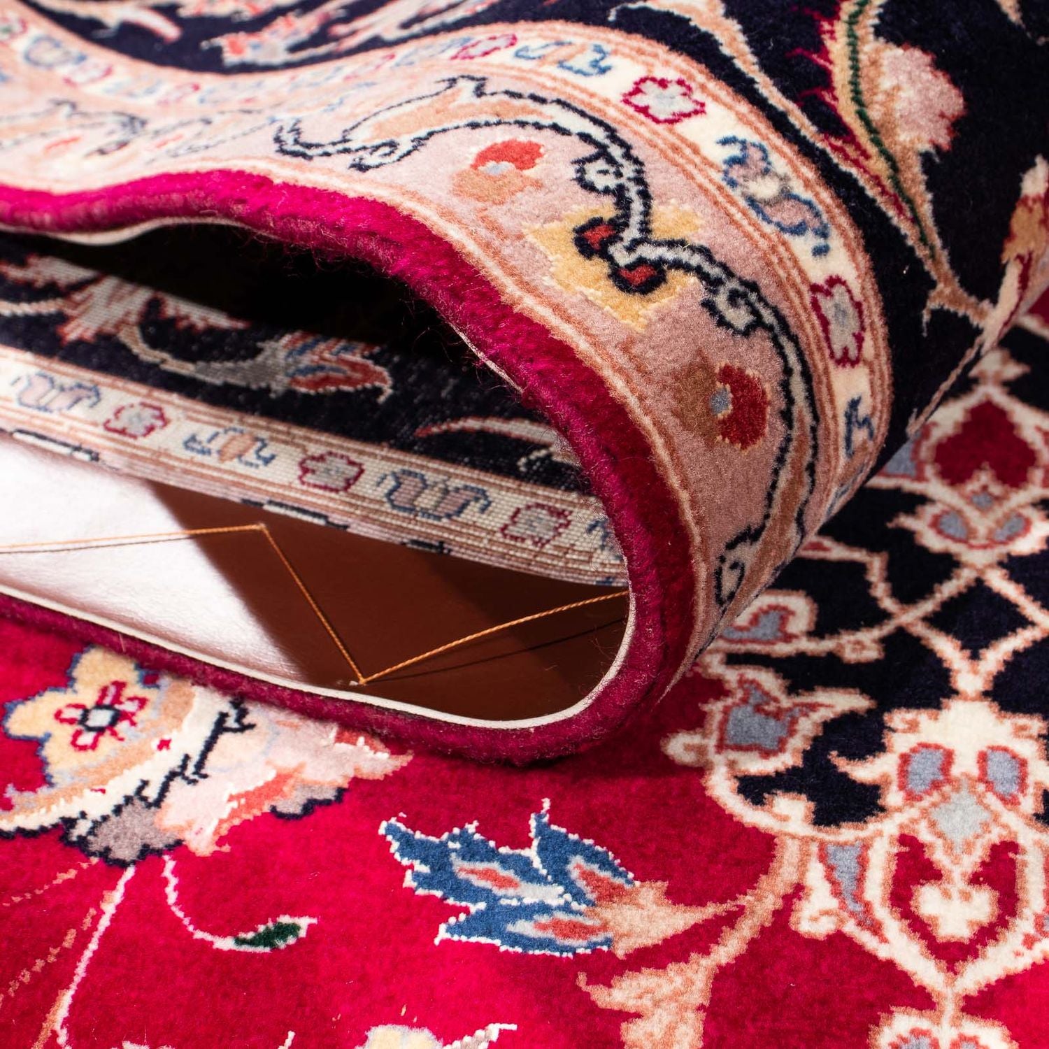 Alfombra Persa - Tabriz - Real - 240 x 175 cm - rojo