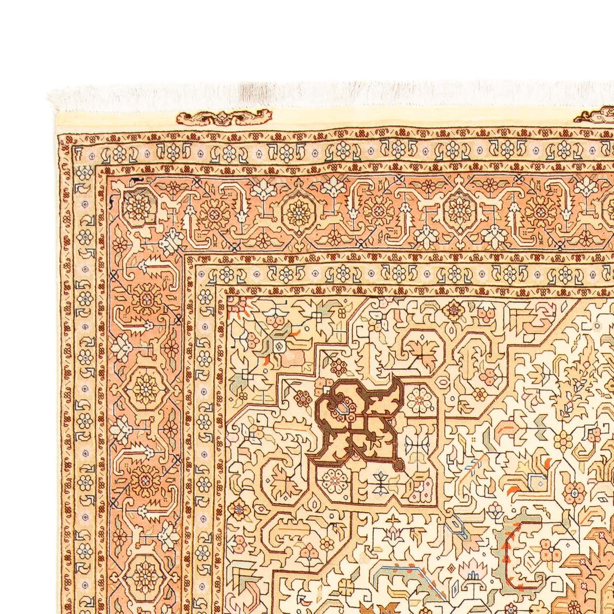 Alfombra Persa - Tabriz - Real - 308 x 202 cm - beige