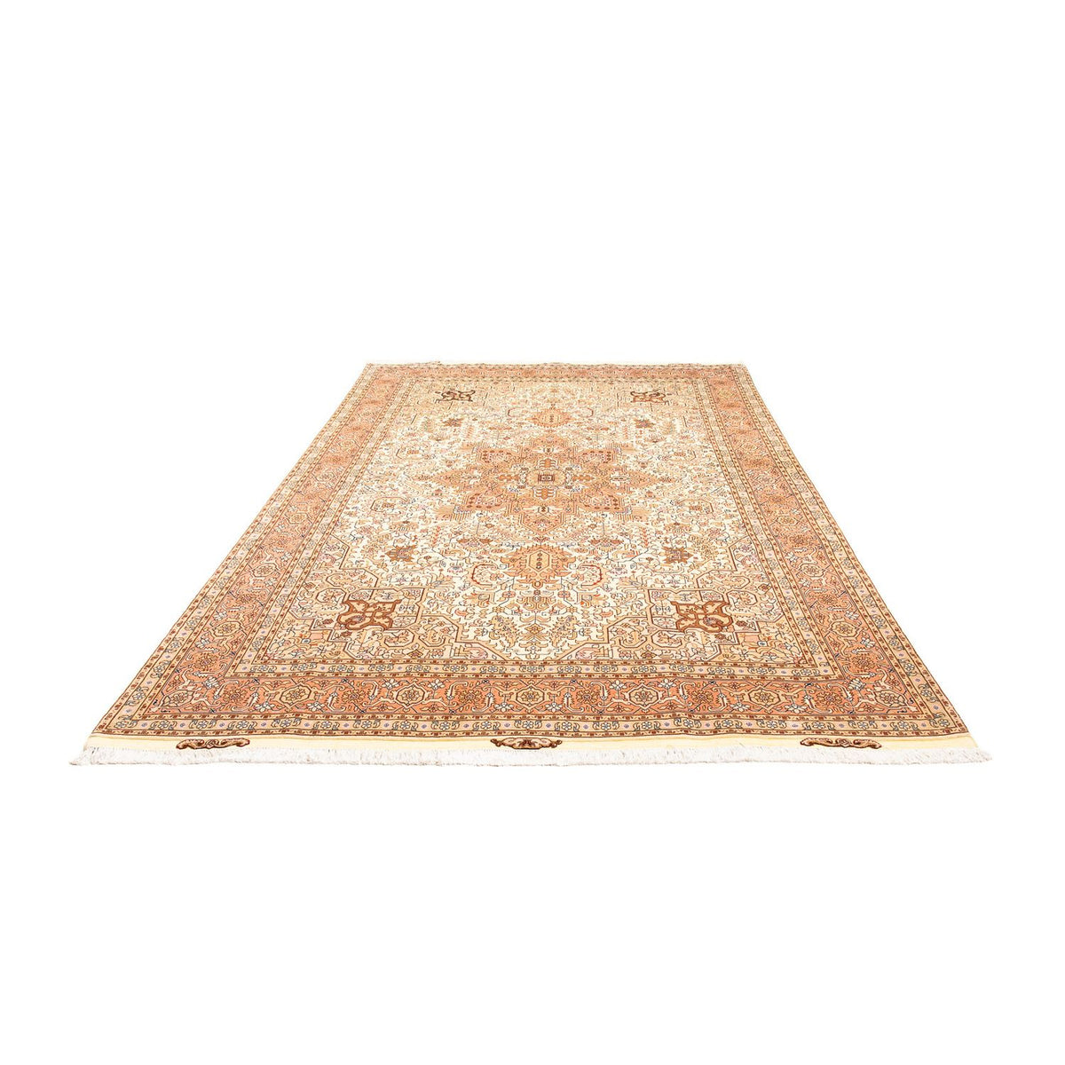 Alfombra Persa - Tabriz - Real - 308 x 202 cm - beige