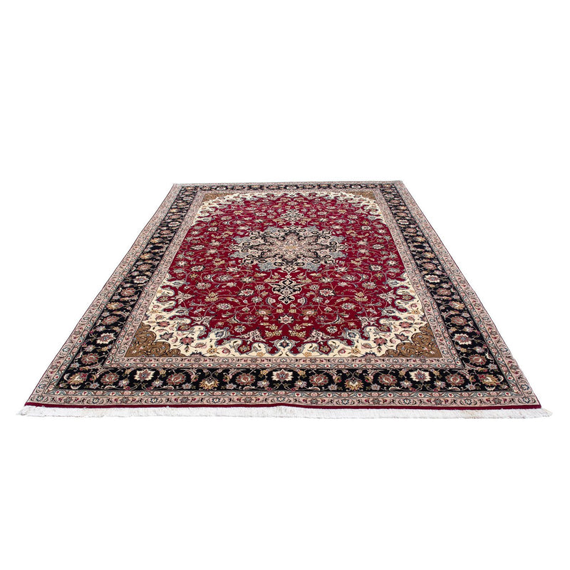 Alfombra Persa - Tabriz - Real - 318 x 205 cm - rojo oscuro