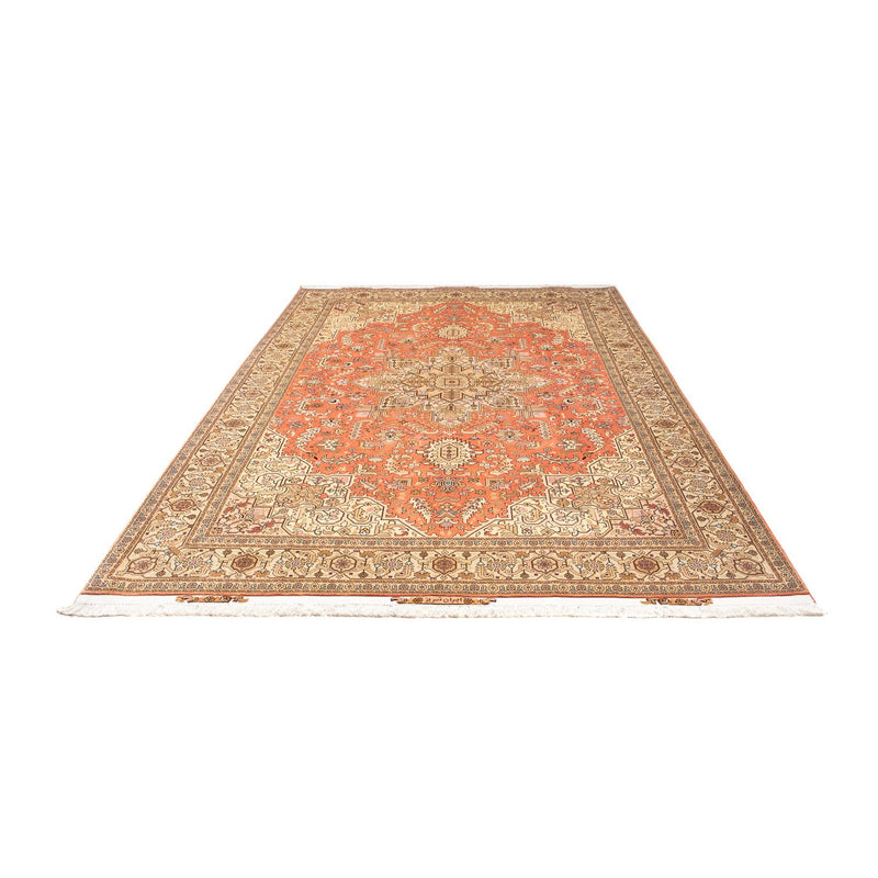 Alfombra Persa - Tabriz - Real - 312 x 202 cm - rojo claro