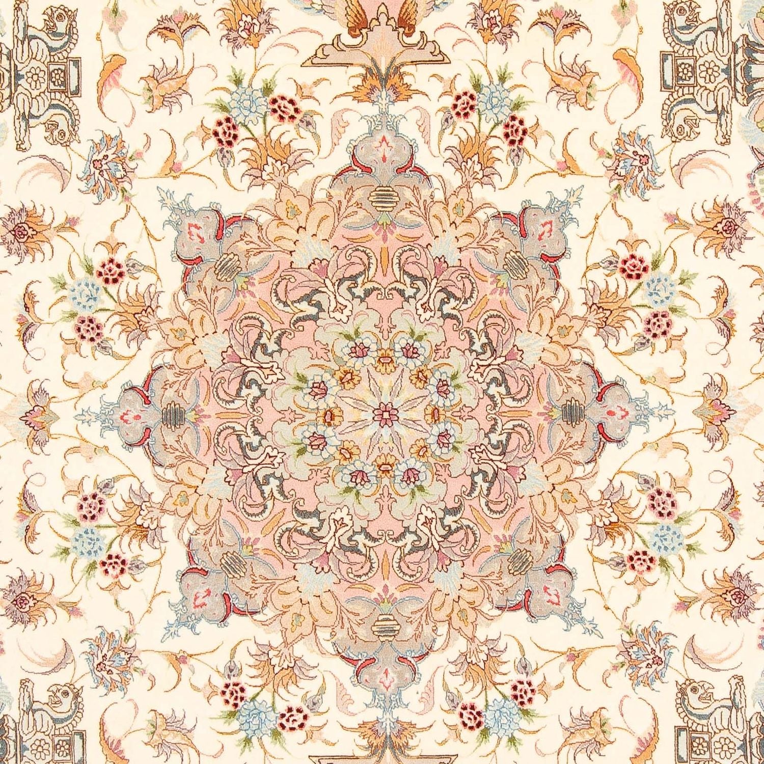 Alfombra persa - Tabriz - 301 x 200 cm - beige