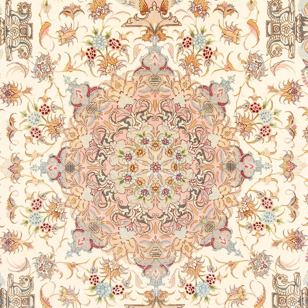Alfombra persa - Tabriz - 301 x 200 cm - beige