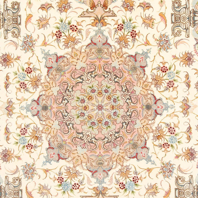 Alfombra persa - Tabriz - 301 x 200 cm - beige