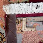 Alfombra Persa - Tabriz - Real - 90 x 60 cm - rojo oscuro