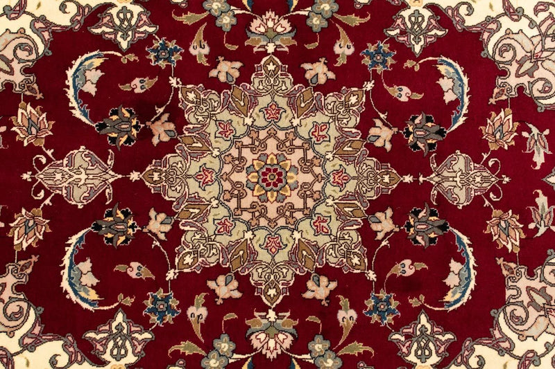 Alfombra Persa - Tabriz - Real - 150 x 99 cm - rojo