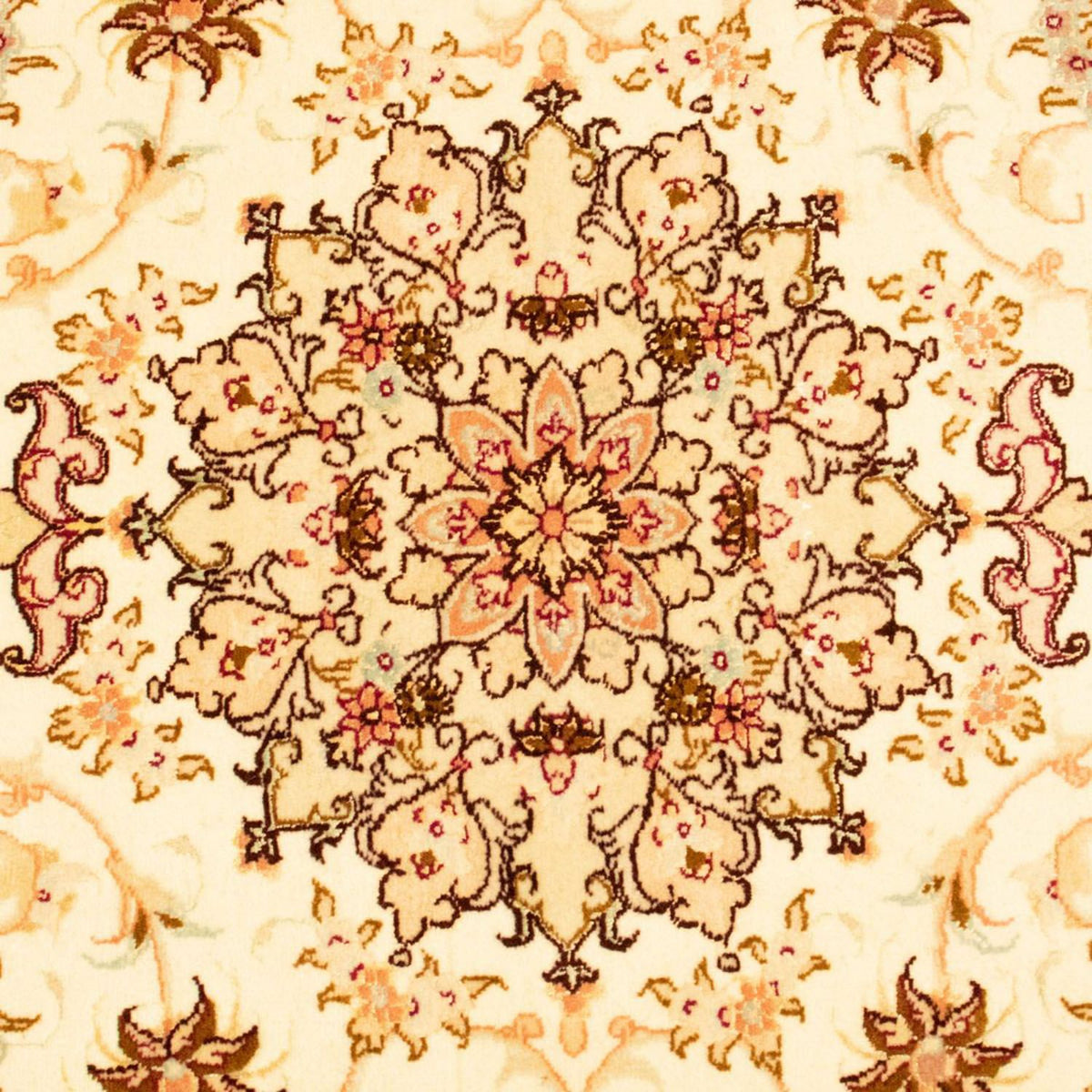 Alfombra Persa - Tabriz - Real - 155 x 100 cm - beige