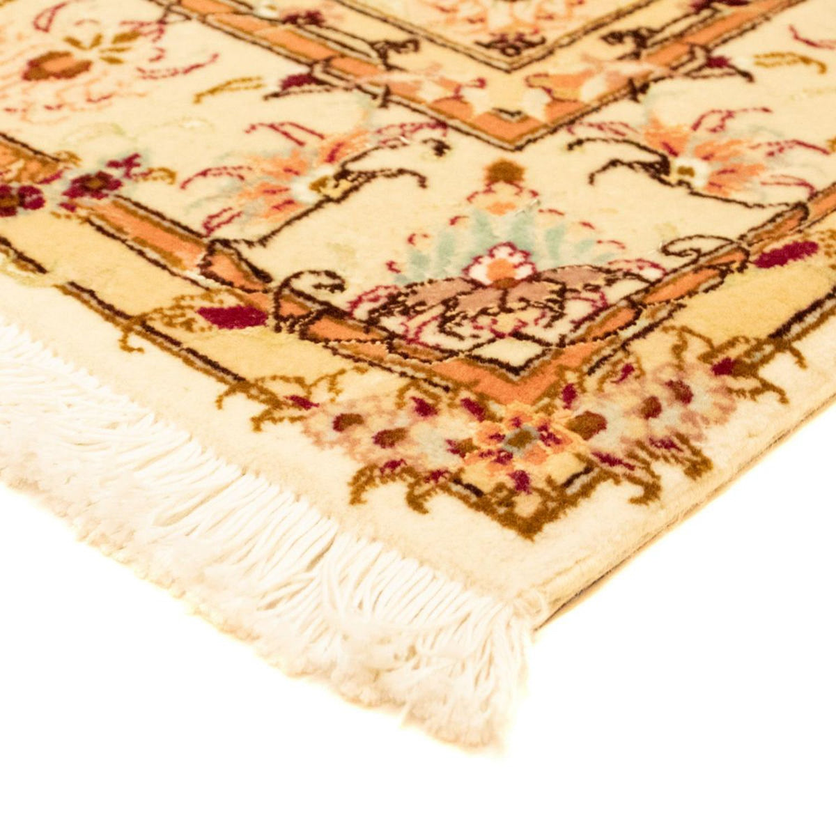 Alfombra Persa - Tabriz - Real - 155 x 100 cm - beige