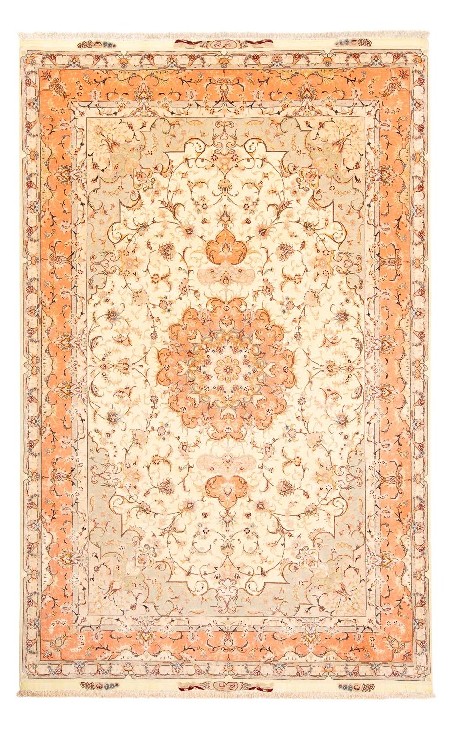 Alfombra persa - Tabriz - 310 x 201 cm - beige