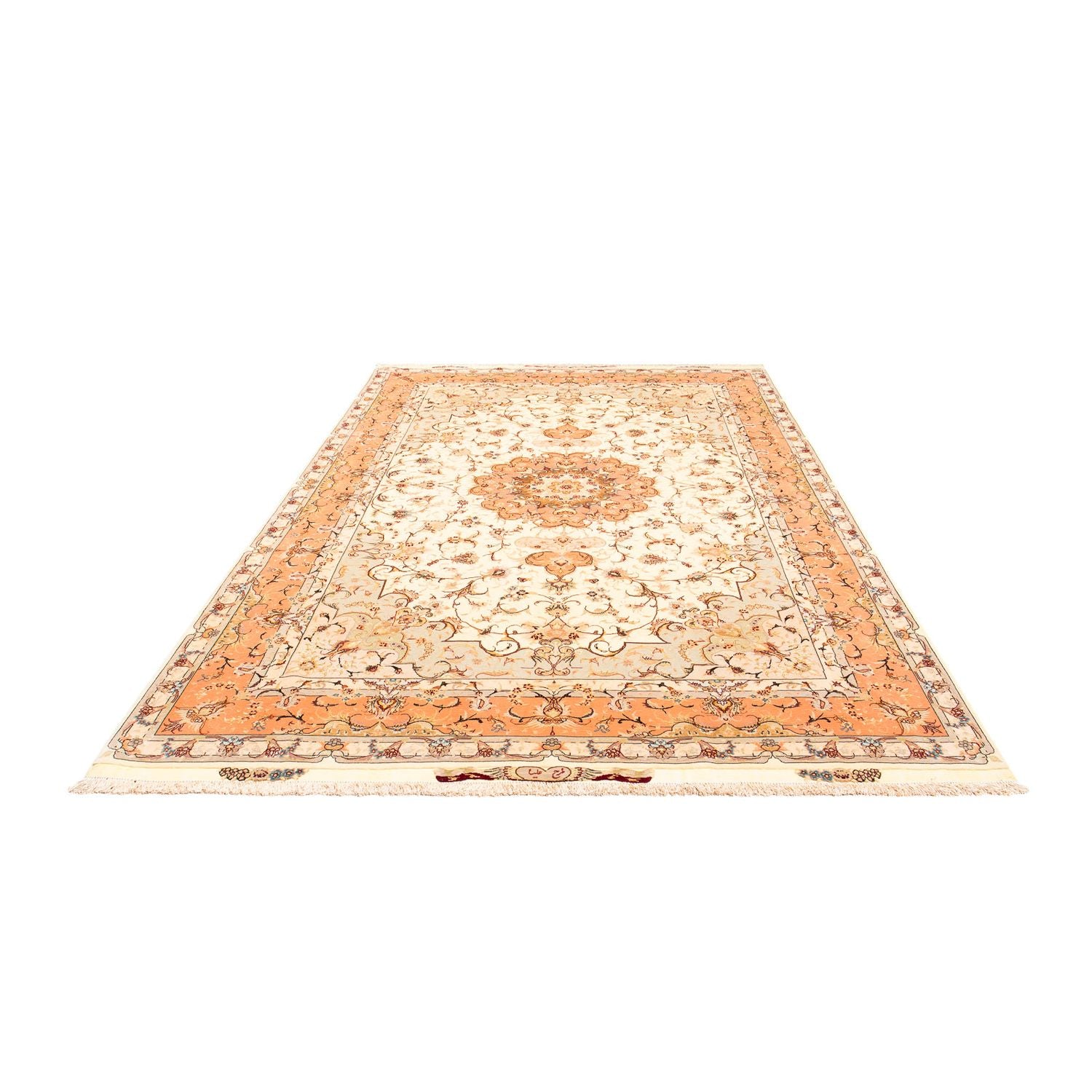 Alfombra persa - Tabriz - 310 x 201 cm - beige