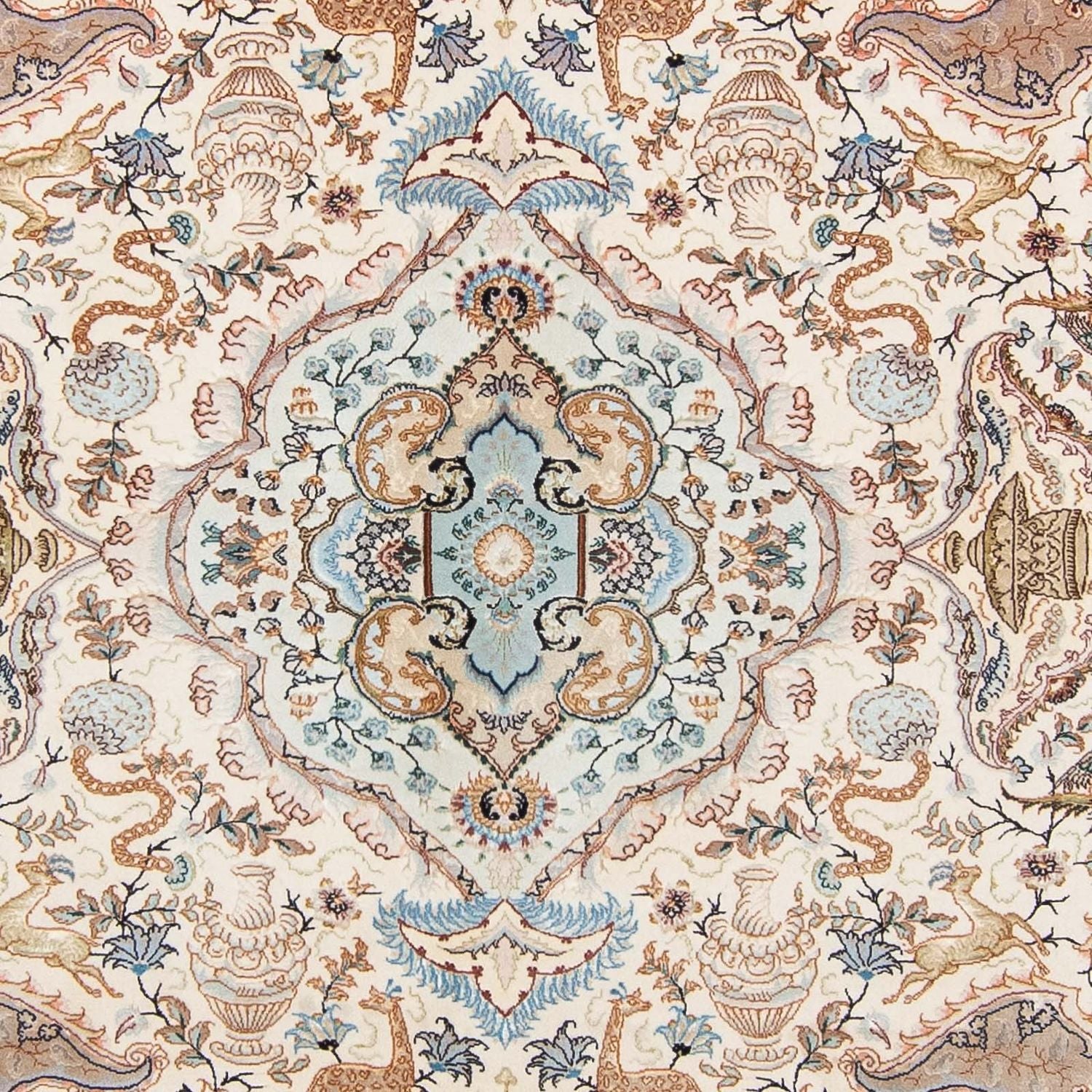 Alfombra Persa - Tabriz - Prima - 306 x 209 cm - beige