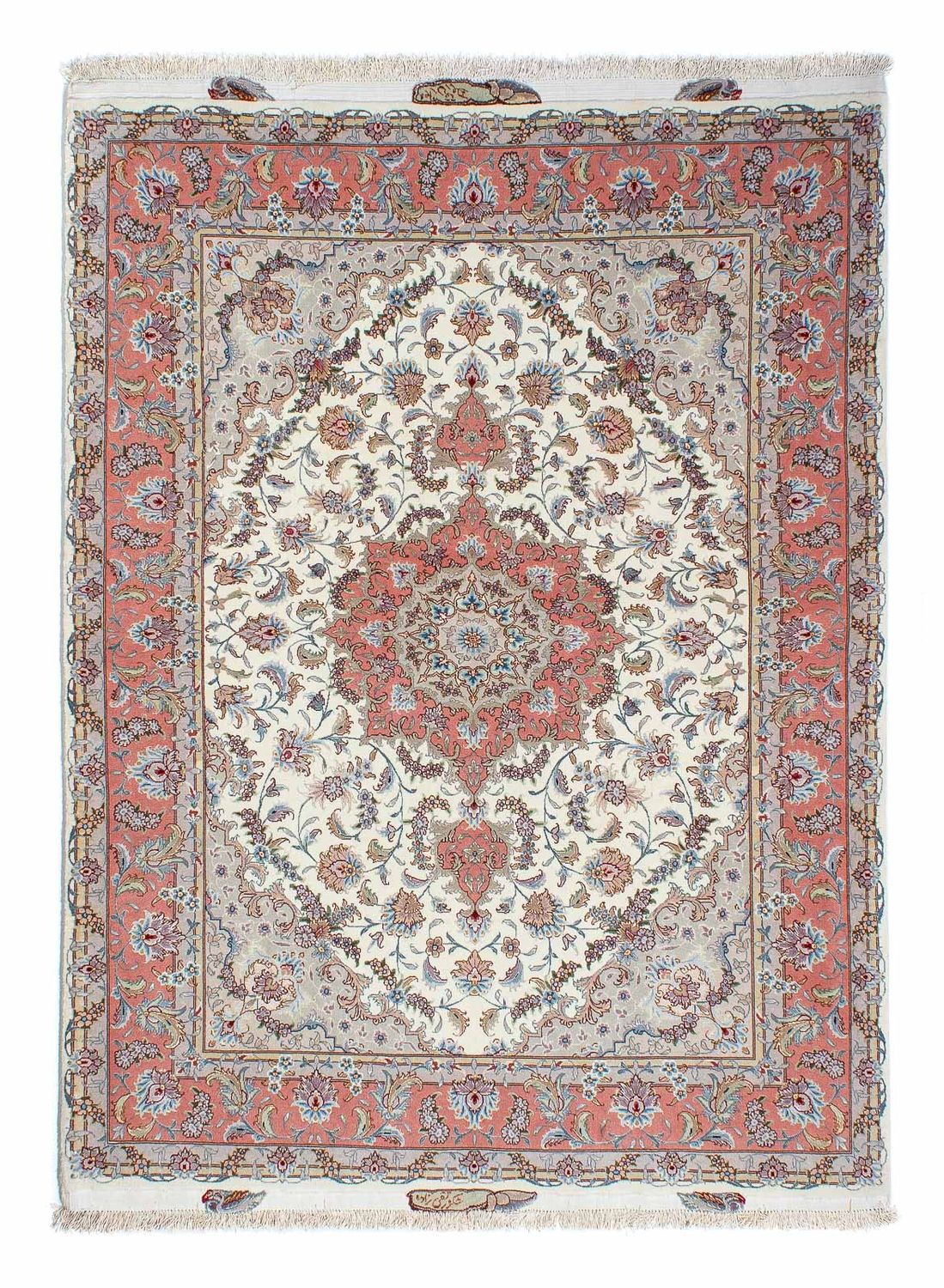 Alfombra persa - Tabriz - 200 x 153 cm - beige