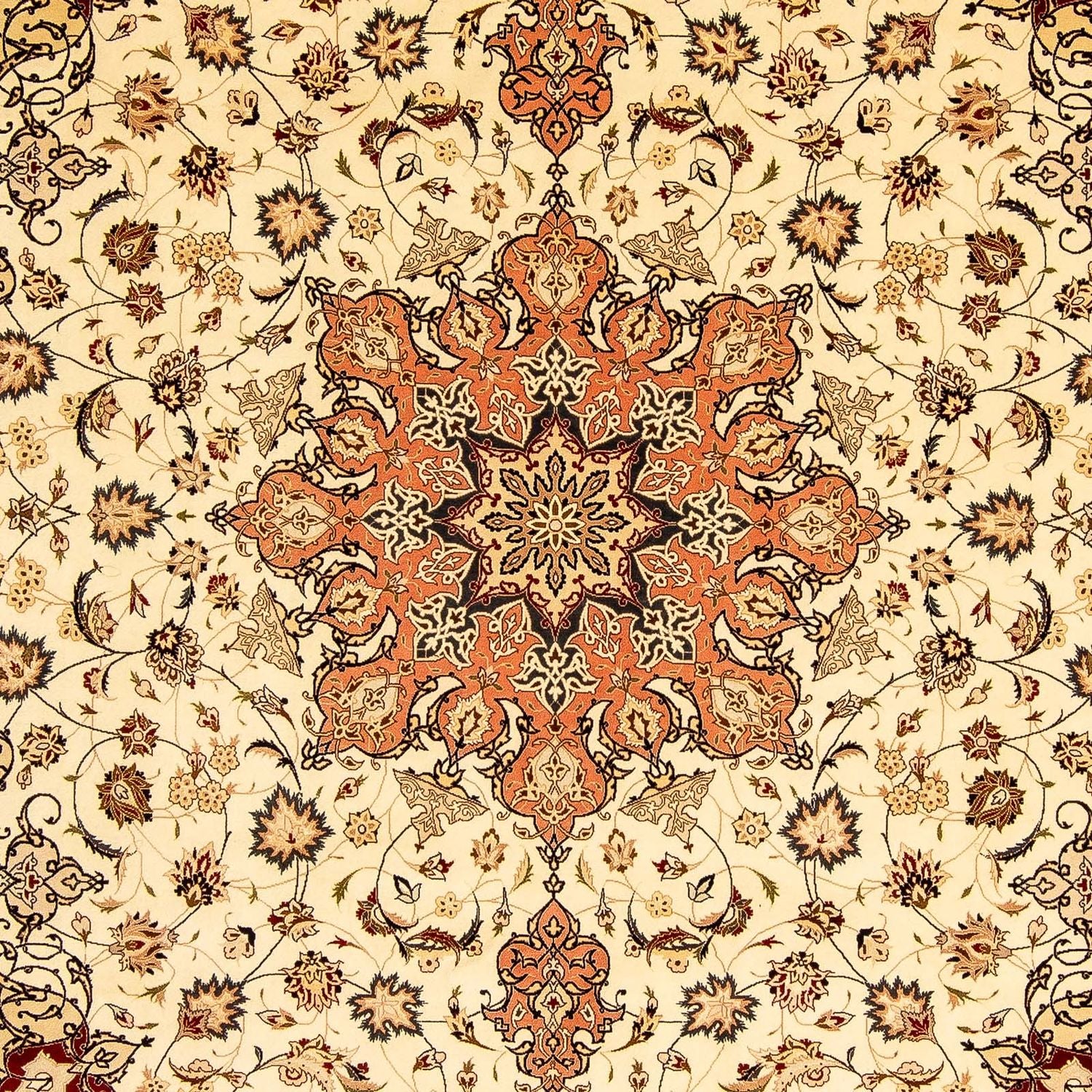 Alfombra persa - Tabriz - 348 x 250 cm - beige