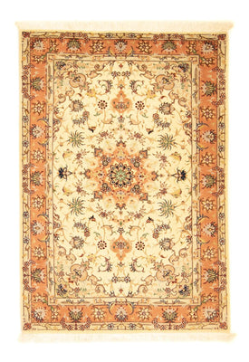 Alfombra Persa - Tabriz - Real - 150 x 103 cm - beige
