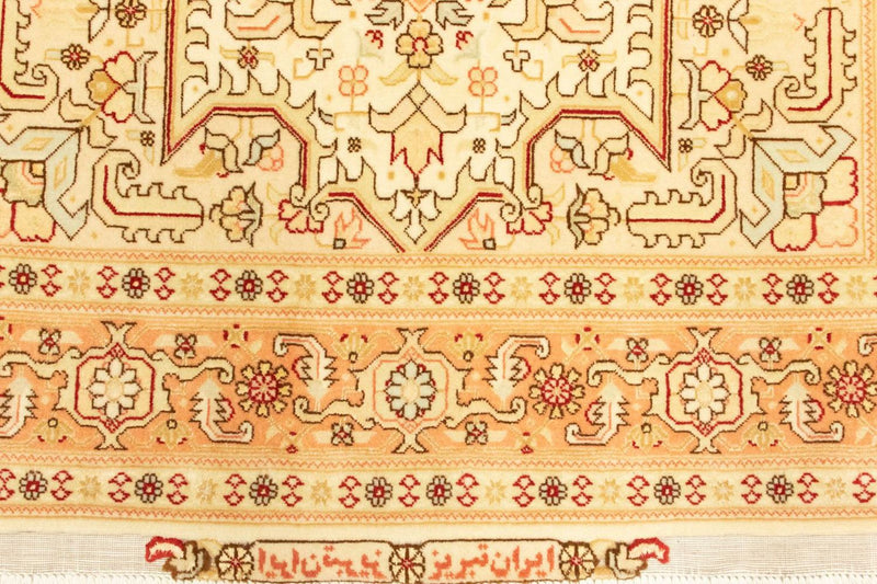 Alfombra Persa - Tabriz - Real - 160 x 103 cm - beige