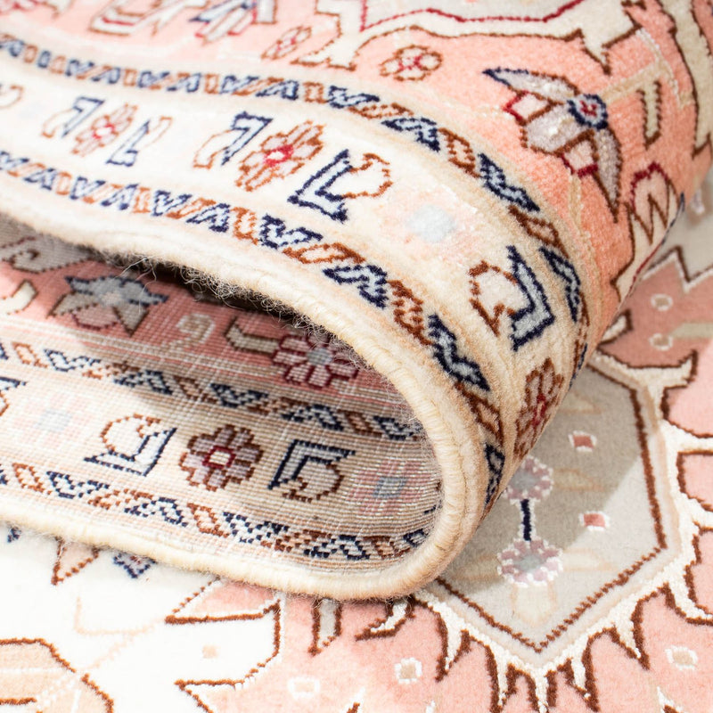 Alfombra Persa - Tabriz - Real - 216 x 153 cm - beige