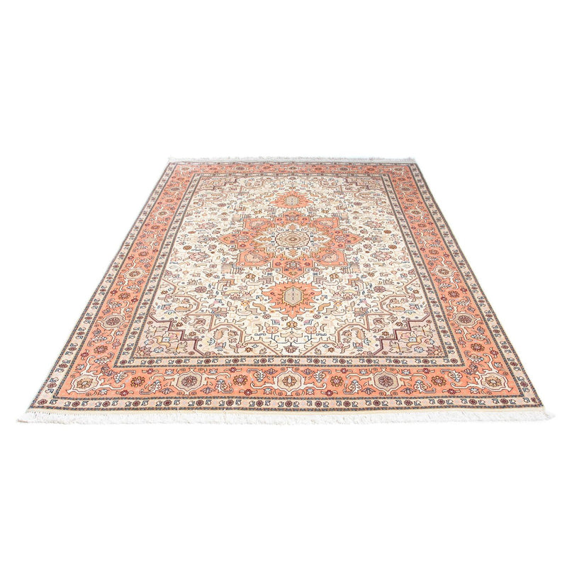 Alfombra Persa - Tabriz - Real - 216 x 153 cm - beige