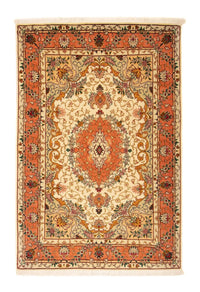 Alfombra Persa - Tabriz - Real - 153 x 102 cm - beige