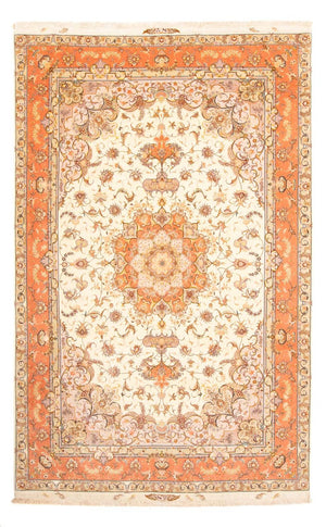 Alfombra persa - Tabriz - 303 x 199 cm - beige