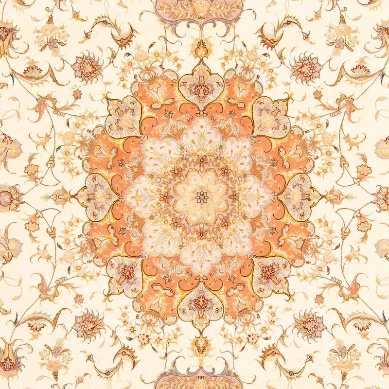 Alfombra persa - Tabriz - 303 x 199 cm - beige