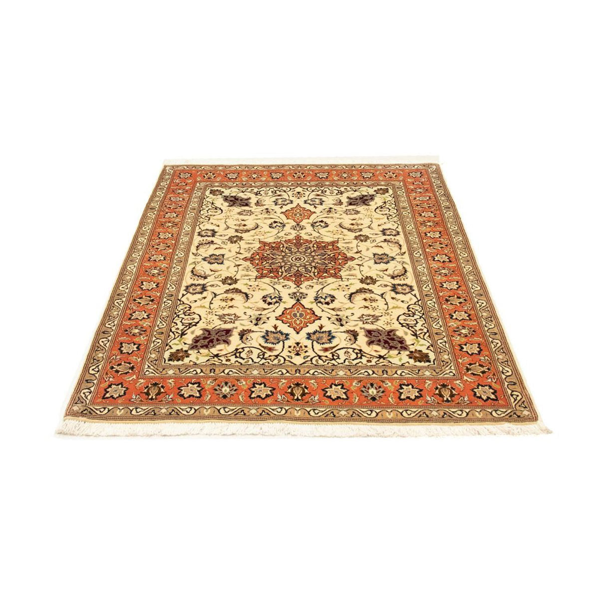 Alfombra Persa - Tabriz - Real - 151 x 102 cm - beige