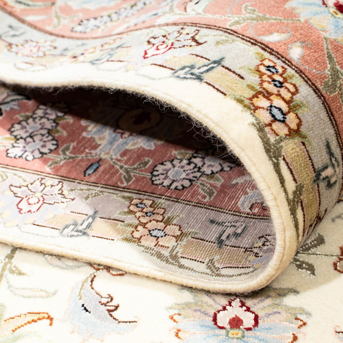 Alfombra persa - Tabriz - 205 x 150 cm - beige