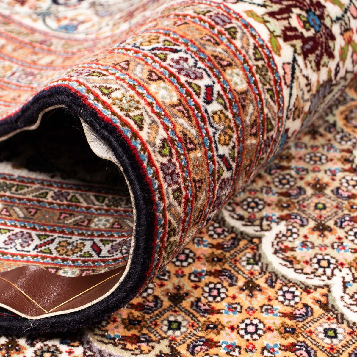 Alfombra persa - Tabriz - 395 x 303 cm - marrón claro