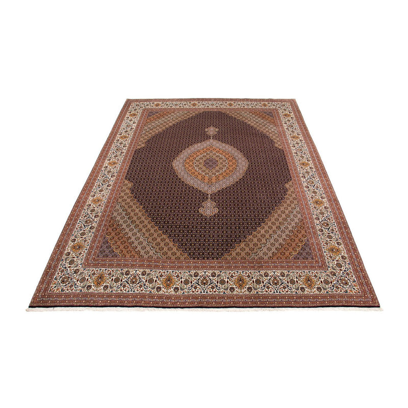 Alfombra persa - Tabriz - 395 x 303 cm - marrón claro