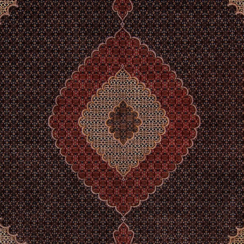 Alfombra persa - Tabriz - 400 x 304 cm - marrón