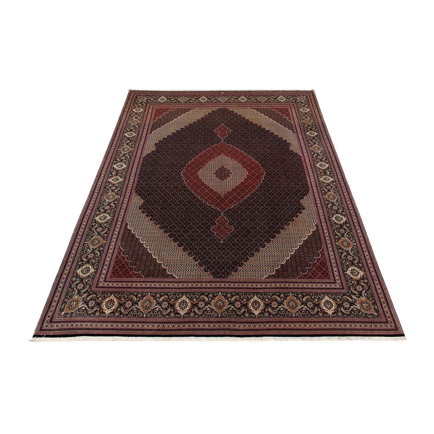 Alfombra persa - Tabriz - 400 x 304 cm - marrón