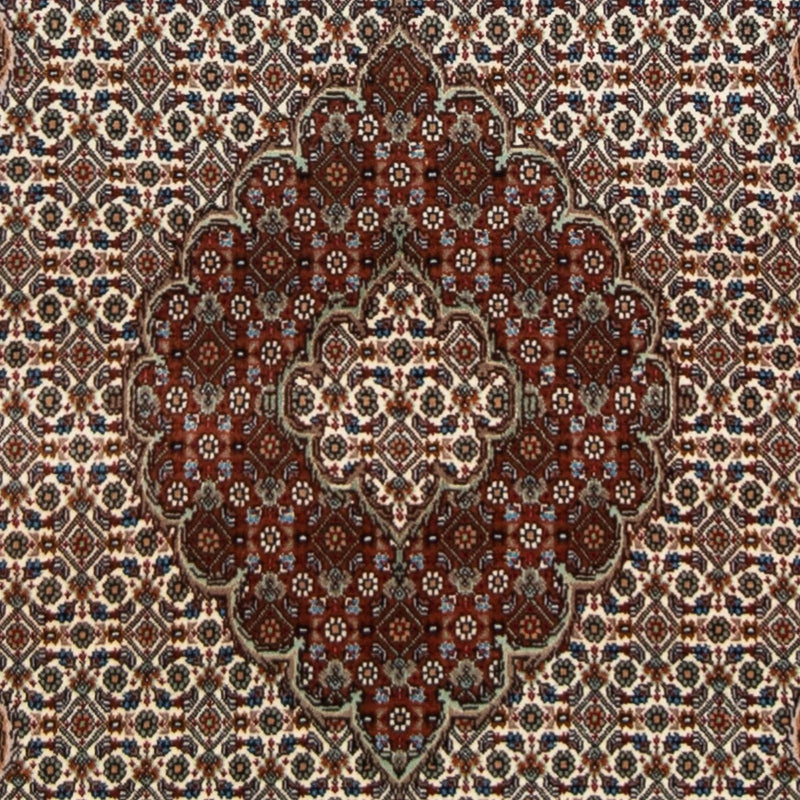 Alfombra Persa - Tabriz - Real - 144 x 100 cm - beige
