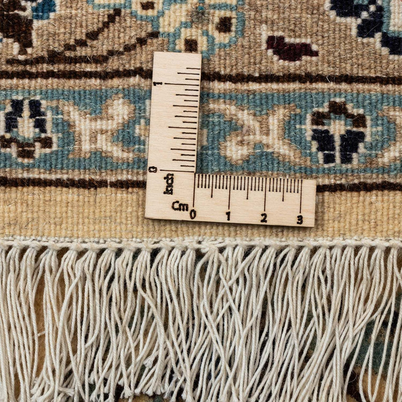 Alfombra Persa - Nain - Real - 342 x 250 cm - beige oscuro