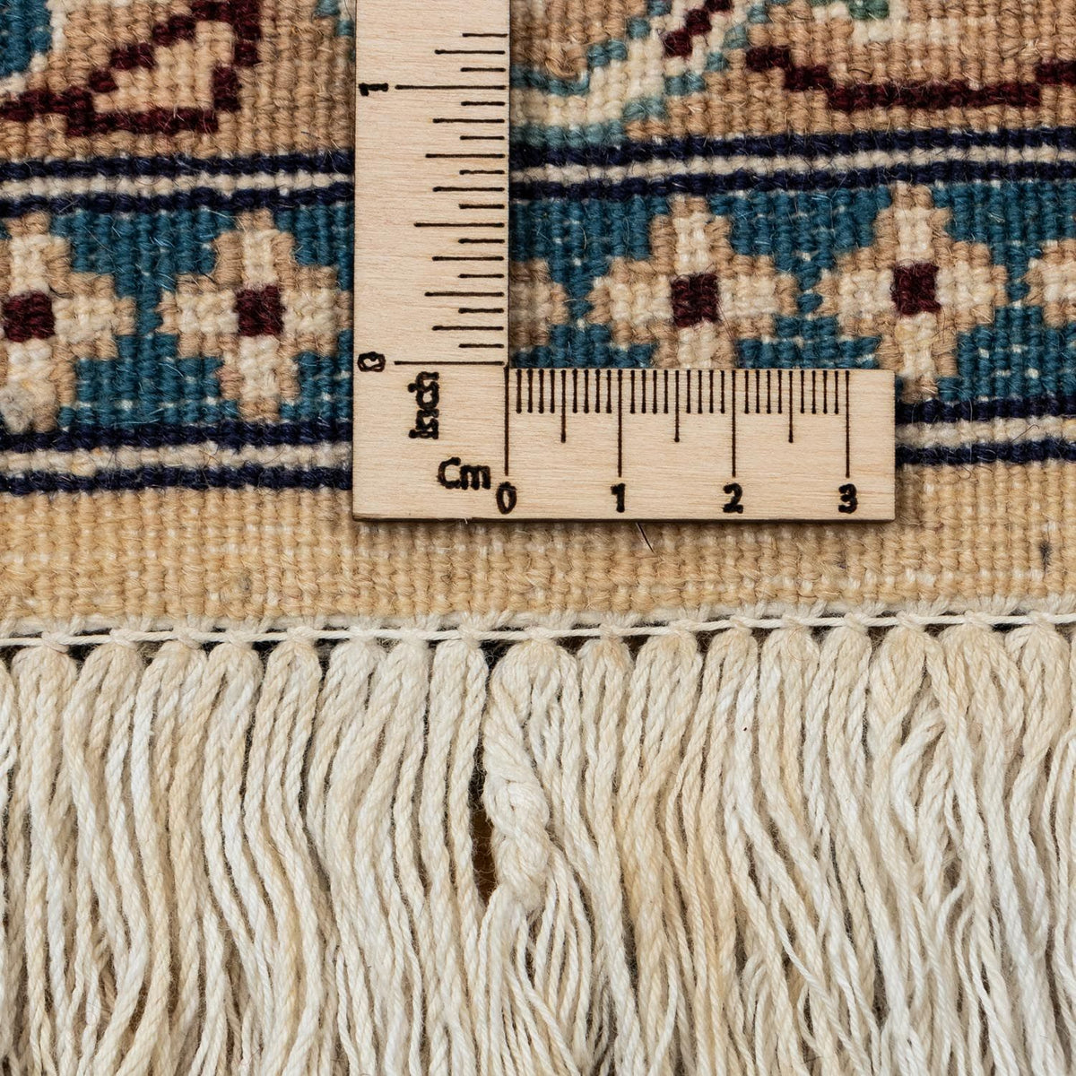 Alfombra Persa - Nain - Real - 360 x 249 cm - beige oscuro