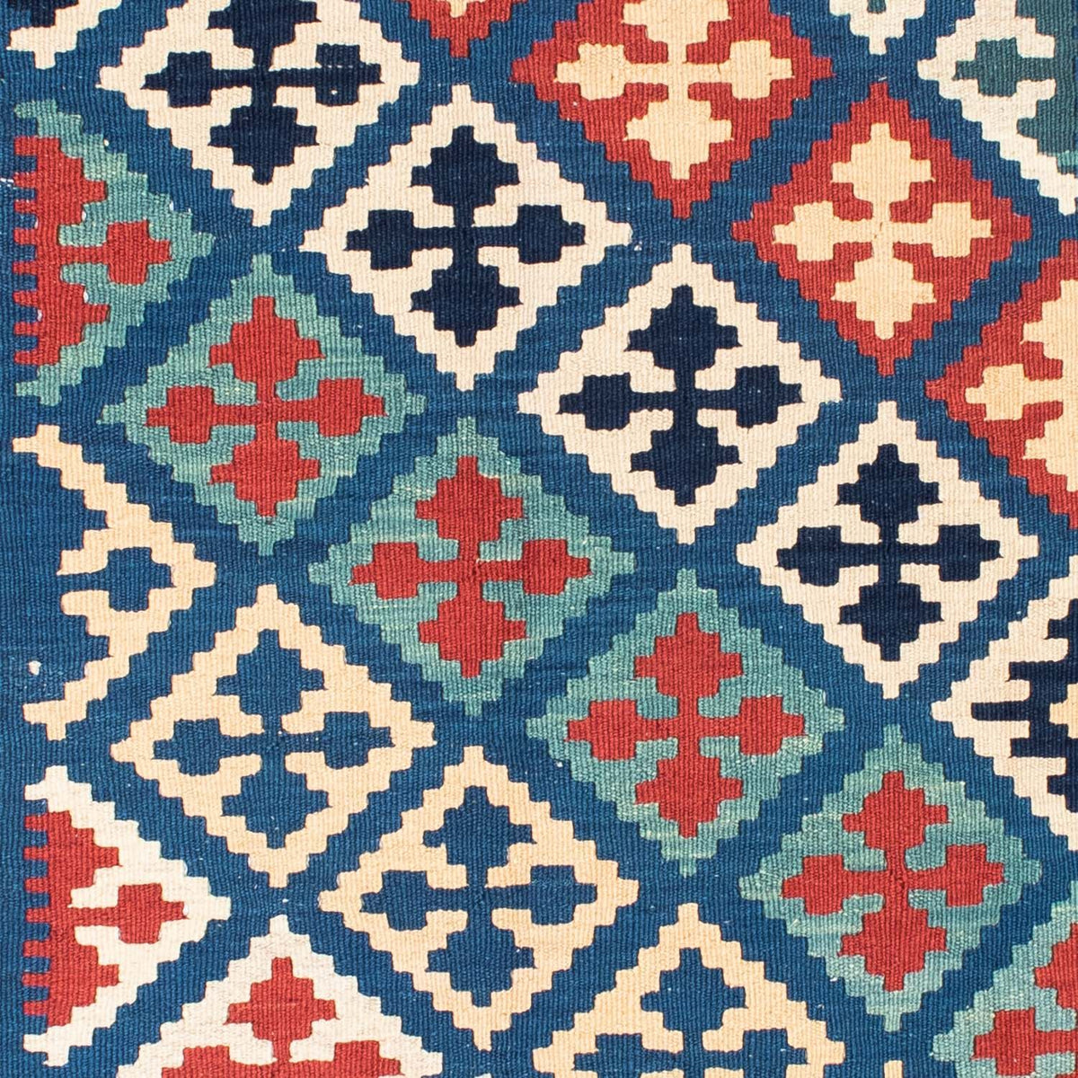 Alfombra Kelim - Oriental - 170 x 128 cm - azul