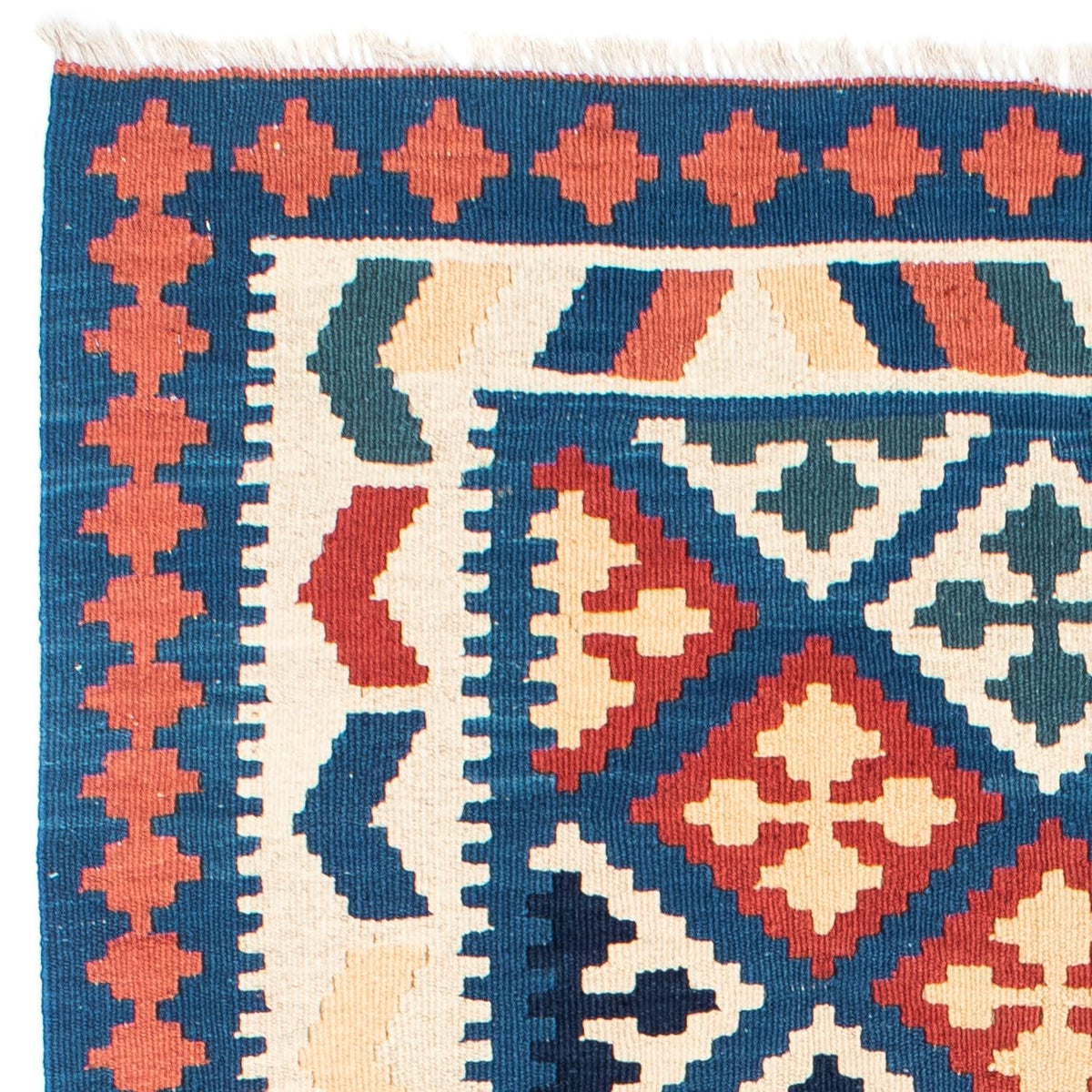 Alfombra Kelim - Oriental - 170 x 128 cm - azul