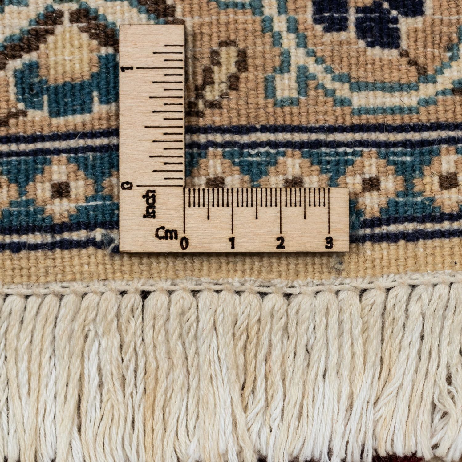 Alfombra Persa - Nain - Real - 344 x 245 cm - rojo oscuro