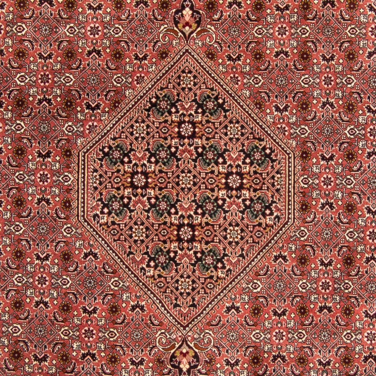 Alfombra persa - Bidjar - 340 x 248 cm - rojo claro