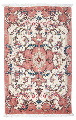 Alfombra Persa - Tabriz - Real - 90 x 60 cm - beige
