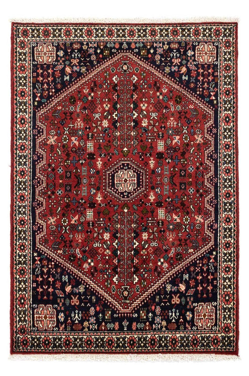 Alfombra persa - Nómada - 151 x 99 cm - azul oscuro