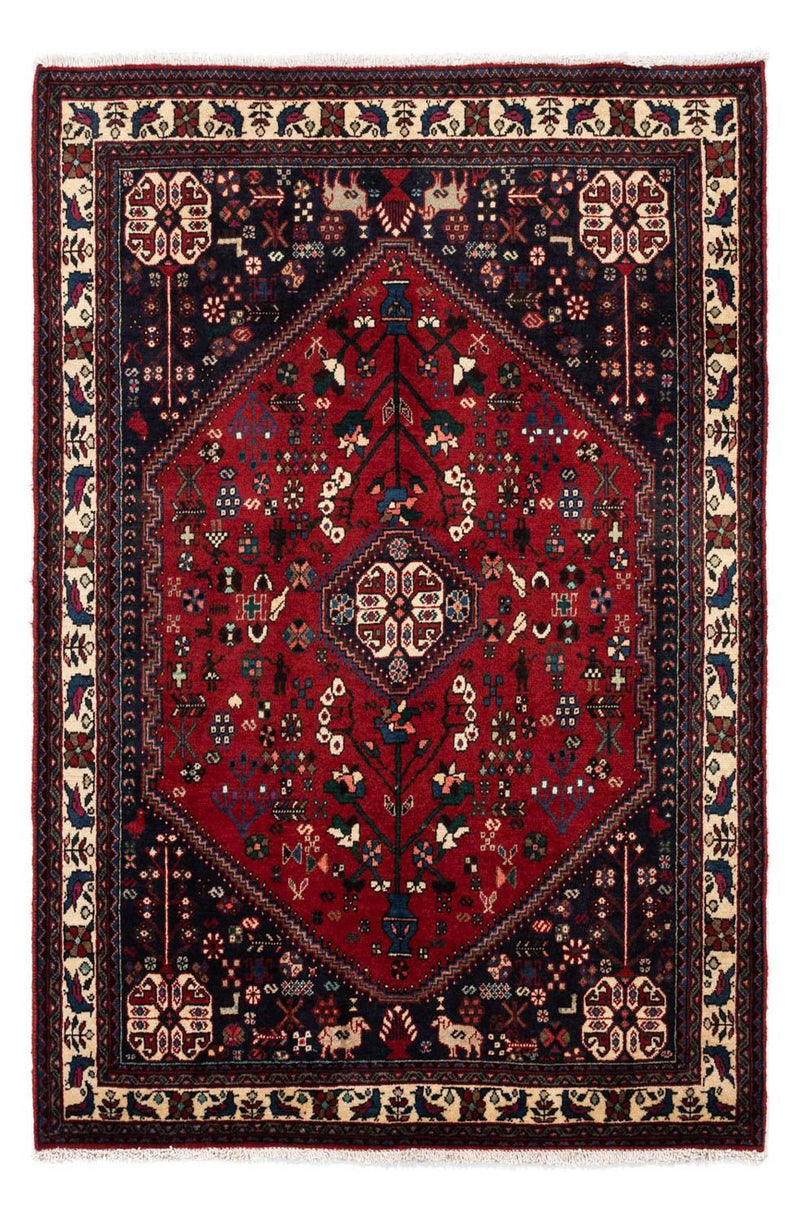 Alfombra persa - Nómada - 154 x 100 cm - azul oscuro