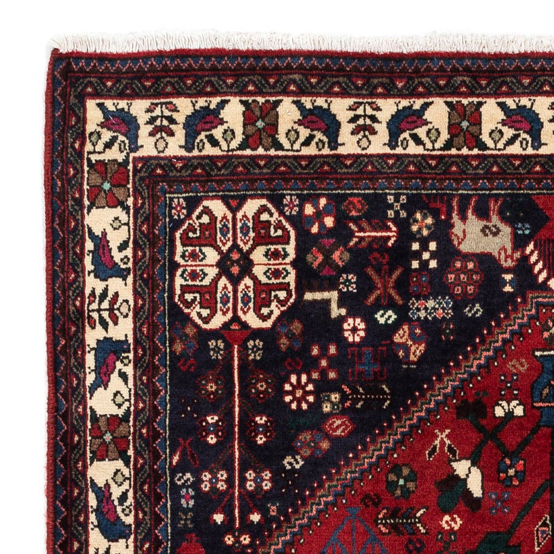 Alfombra persa - Nómada - 154 x 100 cm - azul oscuro