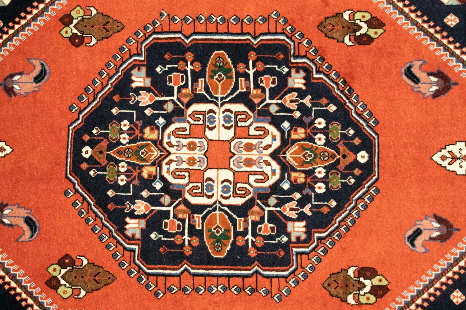 Alfombra persa - Nómada - 153 x 102 cm - óxido