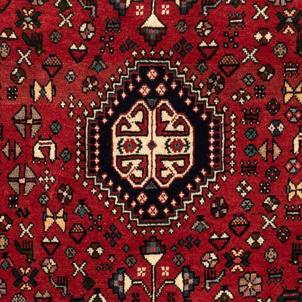 Alfombra persa - Nómada - 153 x 107 cm - azul oscuro