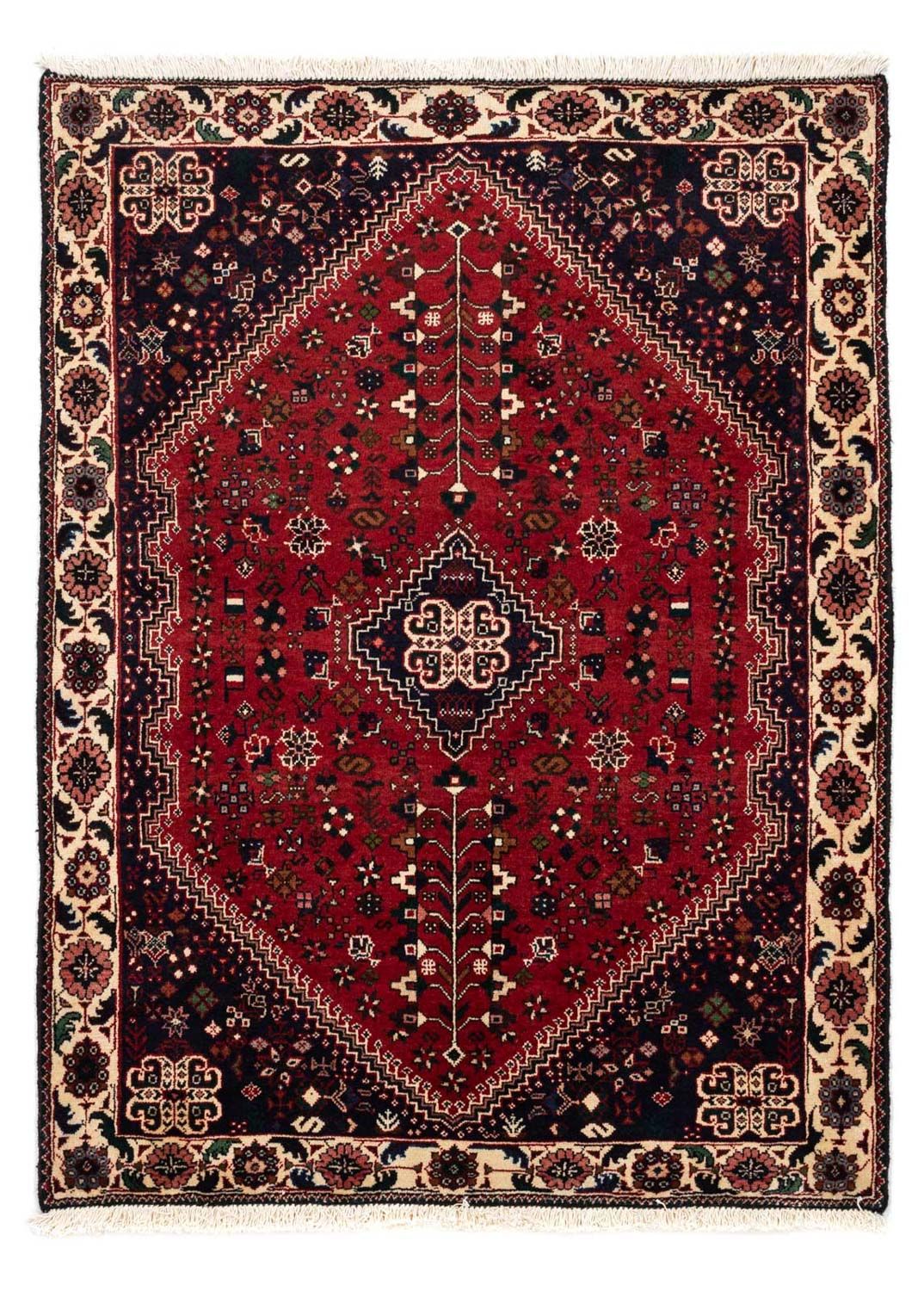 Alfombra persa - Nómada - 147 x 108 cm - azul oscuro