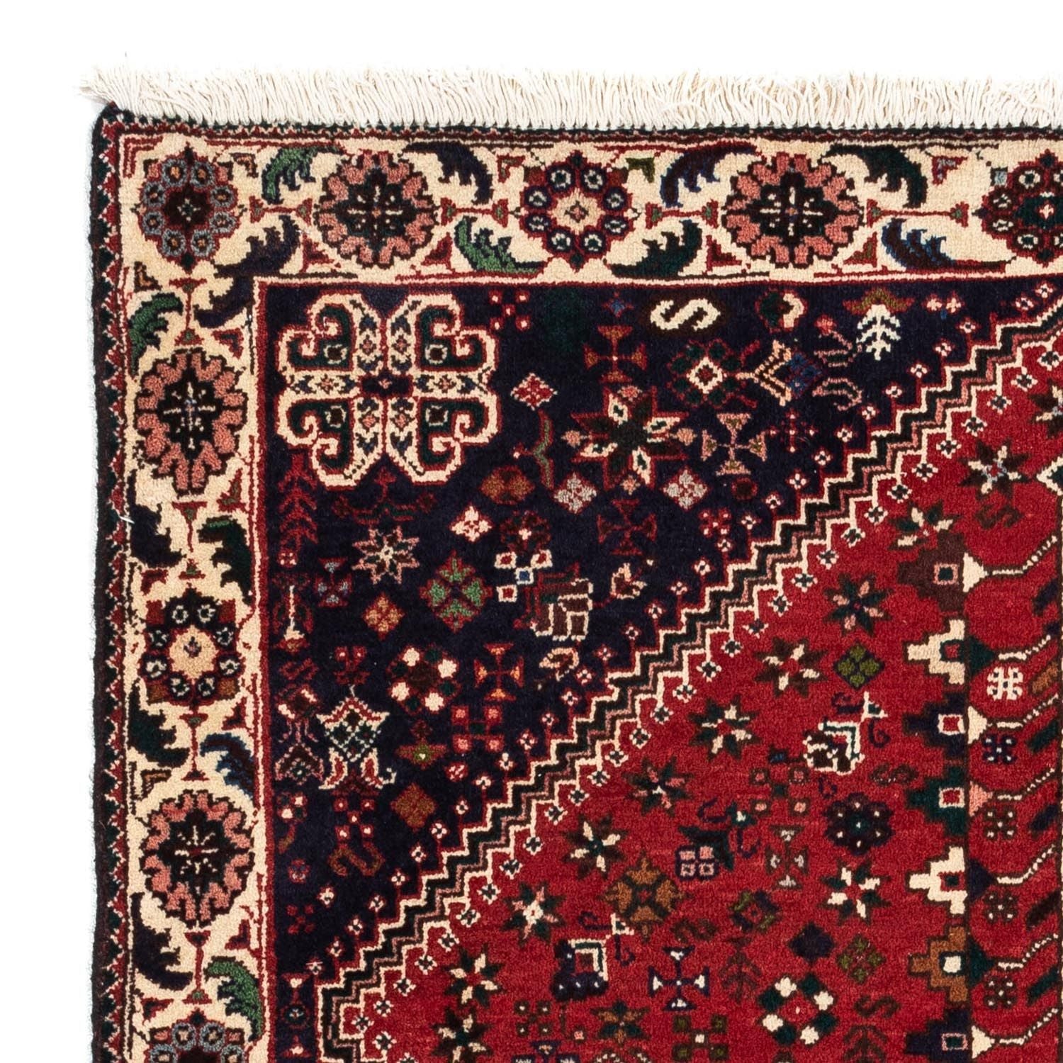 Alfombra persa - Nómada - 147 x 108 cm - azul oscuro