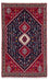 Alfombra persa - Nómada - 130 x 78 cm - azul oscuro